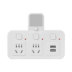 Socket Converter Plug Multi-function With Usb Charging Source Porous Plug-in Board Home Night Light Plug-in Board