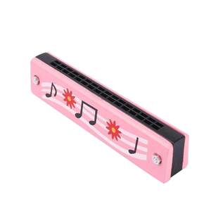 
Children's wooden harmonica 16-hole elementary school students beginner enlightenment blowing instrument cartoon trumpet toy creative gift