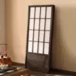 Tùy chỉnh màn hình lưới Nhật Bản vách ngăn lối vào phòng khách di chuyển văn phòng nhà hàng Trung Quốc gấp lưới tản nhiệt bằng gỗ nguyên khối vách trang trí phòng khách Màn hình / Cửa sổ