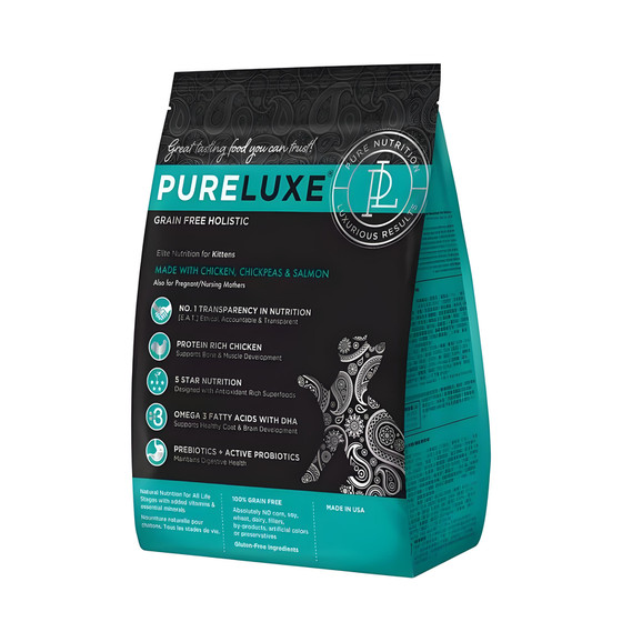 
U.S. imported Chunhua cat food, pure meat, grain-free, low-fat chicken and salmon formula cat British shorthair and American shorthair gradually layered staple food