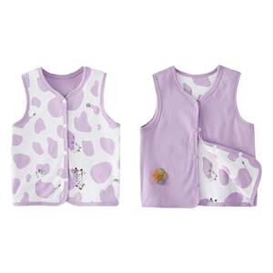 
Baby vest spring and autumn 2026 new children's pony clip outer wear boys and girls pure cotton vest double-sided waistcoat trendy