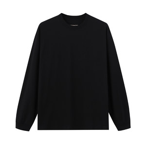 Mr. Jiangnan NewJNXS heavyweight 260g Solona cool quick-drying long-sleeved T-shirt men's solid color base shirt t
