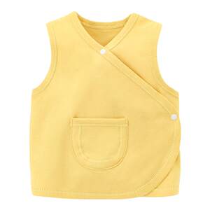 
Spring and Autumn Baby Pure Cotton Vest Newborn Belly Protection Style Men and Women Baby Vest Vest Vest Children's Thin Soft Horse Clip