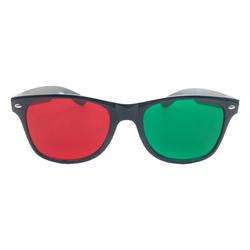 Red-green Glasses Amblyopia Training Software For Strabismus And Simultaneous Fusion Of Three-dimensional Desuppression Four-hole Lights 3d Red And Blue Glasses