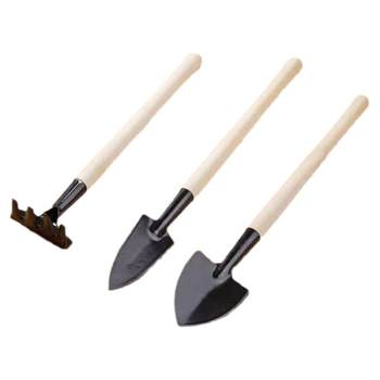 Three -piece small shovel for planting tools
