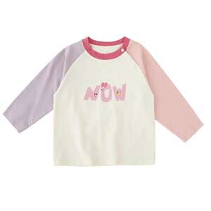 
Children's T-shirt Spring and Autumn Boys Long Sleeve Base Baby Toddler Clothes Early Spring Girls Casual T-shirt Baby Top