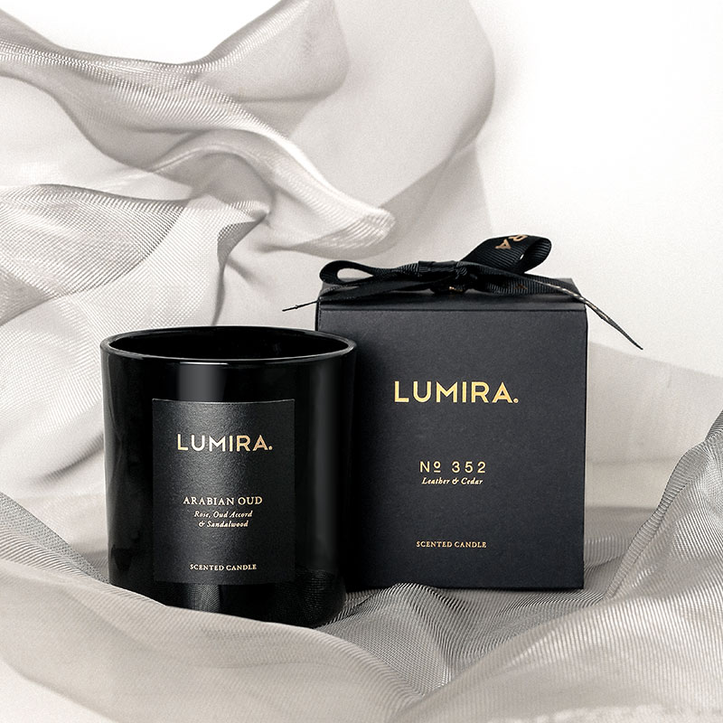 Lumira目的地香薰蜡烛无烟植物精油卧室房间室内持久香氛生日礼物