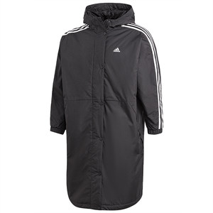 Adidas/Adidas official authentic women's long hooded warm outdoor sports cotton clothing GF0025