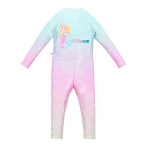 Girls' Swimsuit, Big Children, Mermaid, Princess Children's Swimsuit, Girl Western Western Sleeve Supreme sunscreen