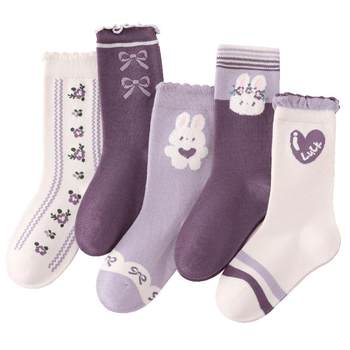 Children's Socks Spring and Autumn New Boneless Cotton Socks Stockings