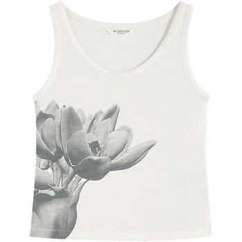 
EXCEPTION Exception Women's Clothing 2025 Autumn New Printed U-neck Design Vest Slingless Top for Women