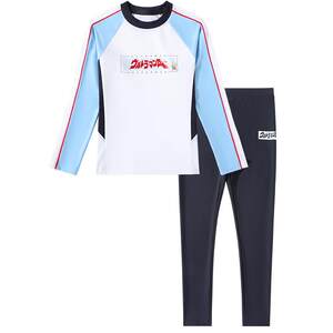 
Classic Ultraman Children's Swimsuit 2025 Boys' Sun Protection Long Sleeve Swimsuit Medium Large Children's Split Swimsuit Set