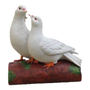 
Outdoor garden garden decoration pigeon ornaments creative resin ornaments handicraft simulation bird animal sculpture