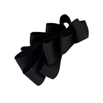 
Korean satin multi-layer bow banana clip for women sweet head high ponytail hairpin temperament versatile hair accessories