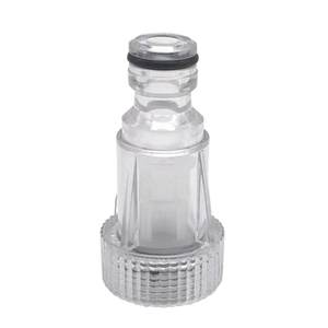 Household high-pressure car washing machine accessories copper nipple water inlet pipe filter nut quick connector guide Che Yili Universal