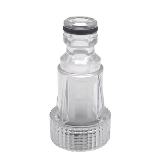 Household high-pressure car washing machine accessories copper nipple water inlet pipe filter nut quick connector guide Che Yili Universal