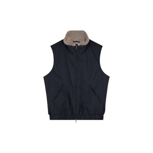 
Oneup men's and women's lamb wool autumn and winter plus velvet thick warm stand-up collar three-proof cotton-feel loose short vest