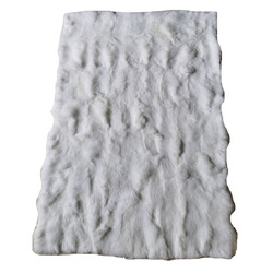Spliced ​​rabbit Fur Blanket, Home Carpet, Bay Window Mat, Clothing Sleeves, Liner Fabric, Pet Mat, Rex Rabbit Fur Fabric