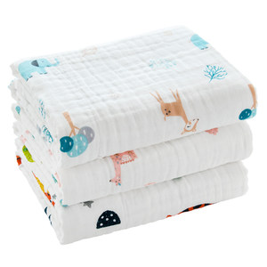 Baby bath towel gauze pure cotton new -born super soft water suction large towels Children cotton bath towels baby cover blanket bathrobe