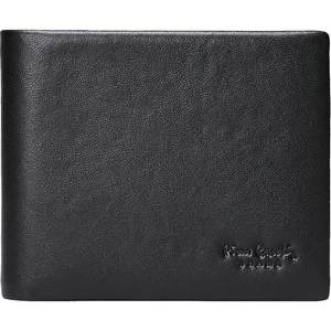 [Real leather] Pier Cardin men's wallet genuine leather short model for boyfriend husband gift cowhide driver's license wallet
