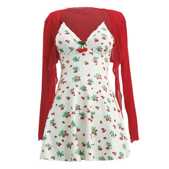 Yi Meishan long-sleeved blouse and swimsuit for women adult hot springs 2025 new style hot dress style conservative two-piece set