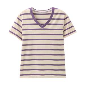 
Summer 2026 new pure cotton short-sleeved t-shirt plus size women's loose t-shirt slimming cover mother's clothes
