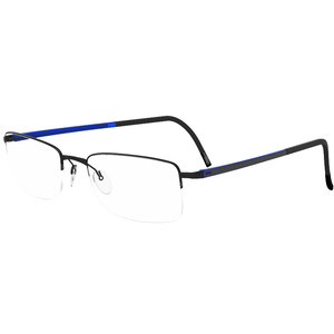 Silhouette Poetry Glasses Glasses Relief Men's square half -frame business titanium rack myopia glasses frame mirror frame 5457
