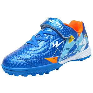 Cristiano Ronaldo Messi 2025 new double star children's football shoes student boys and girls TF broken nail Velcro training shoes