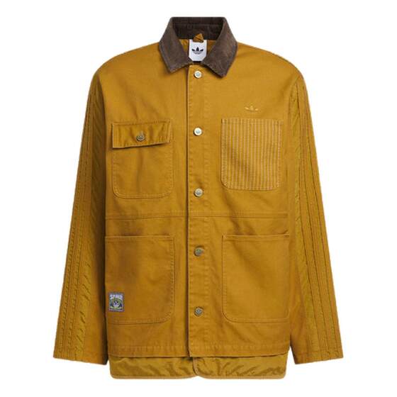 
Casual loose practical sports jacket men's adidas Adidas official outlets clover
