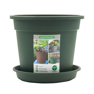 Growth Magic Require Upgrade Green Plant Pot Root Flower Basin Rentestine Lotus Lotus Second -Generation Gallon Flower Pot Plastic Plastic Basin