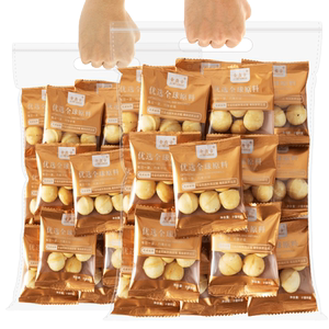
New product large grain milk aroma Hawaiian nuts 500g single small package pregnant women dried nuts snacks New Year's goods