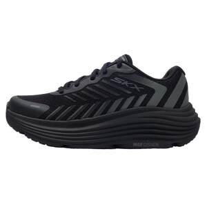 
Skechers women's shoes running shoes black lightweight cushioning outdoor comfortable walking shoes thick sole high-rise sports casual shoes