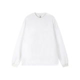 Хлопковый демисезонный приятный телу лонгслив для отдыха, оверсайз