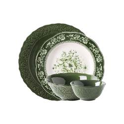 Kawashimaya retro dish set household ceramic bowl