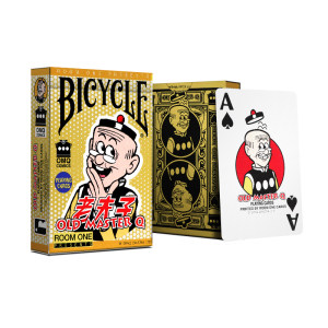 
Huiqi Flower Cut Collection Creative Animation Magic Roomone Joint Bicycle Bicycle Poker Card Old Master