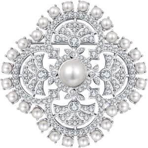 
Shes Xi Zi Versailles high-end brooch court pin brooch high-end women's luxury temperament accessories