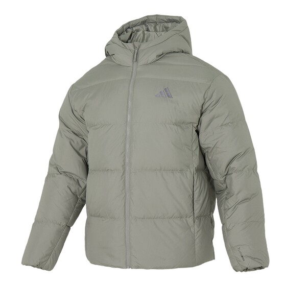 
Adidas official website sports suit men's winter new hooded down jacket warm jacket plus velvet knitted pants