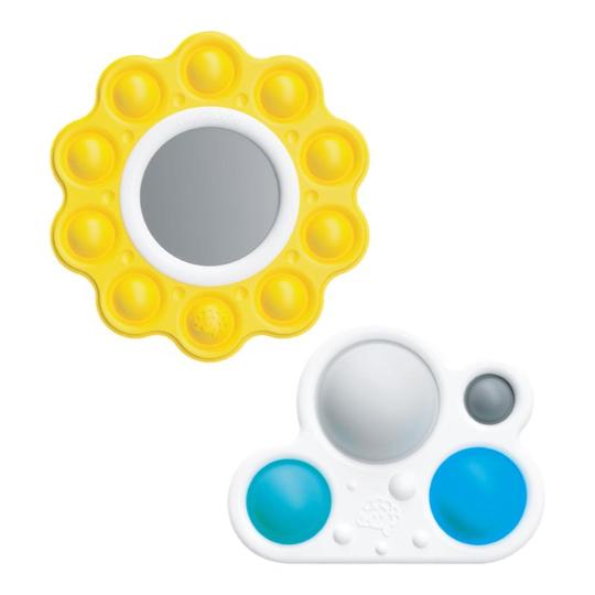 Juguete para Bebés Fat Brain Dimpl - Juguete Sensorial de Silicona ...