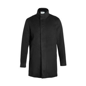 
VICUTU/Vicodo Men's Mid-Length Woolen Coat Wool Mulberry Silk Blend Double-Faced Woolen Coat