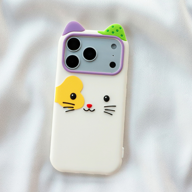 Cat Ears Green Hat Phone Case