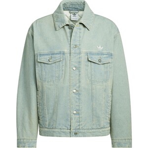 
Tabo adidas Adidas clover men's warm retro denim sports short cotton jacket KC2624