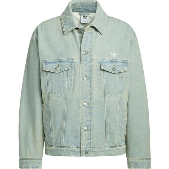 
Tabo adidas Adidas clover men's warm retro denim sports short cotton jacket KC2624