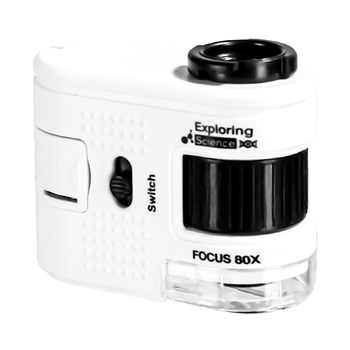 Mini microscope toys for primary and secondary school students, small portable magnifiers for children's educational experiments can see bacteria