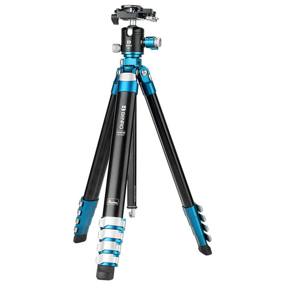 
Bainuo Bluebird SPRO carbon fiber tripod portable SLR micro single camera professional photography tripod inverted gimbal 1S quick-fit travel outdoor shooting lightweight flat tube buckle bracket