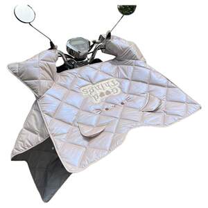 New electric motorcycle windshield is blocked by summer thin sunscreen windshield, battery waterproof four seasons universal