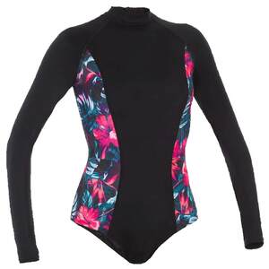 Decathlon Bikini Swimsuit Women's One piece Split Swimsuit Surfing High level Anti light Sexy Slim Elastic IVL3