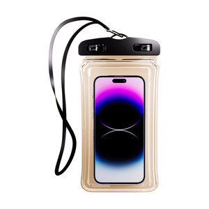 Mobile phone waterproof bag touch screen swimming self-sealed sealed bag seaside diving photo rafting transparent waterproof mobile phone case
