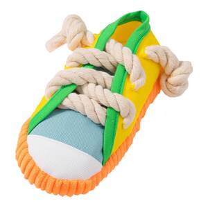 
Dog voice slippers toys self-sexual boredom removal tool knots to grind teeth and bite-resistant small and medium-sized dog toys