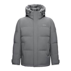 
HLA/Heilan Home Light Business Down Jacket 25 Winter New Style Drawstring Hooded Warm Thickened Black Jacket for Men