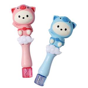 Children's Bubble Machine Bubble Stick Gun Baby Non toxic Handheld Fully Automatic Internet Celebrity Explosive Electric Male and Female Toy